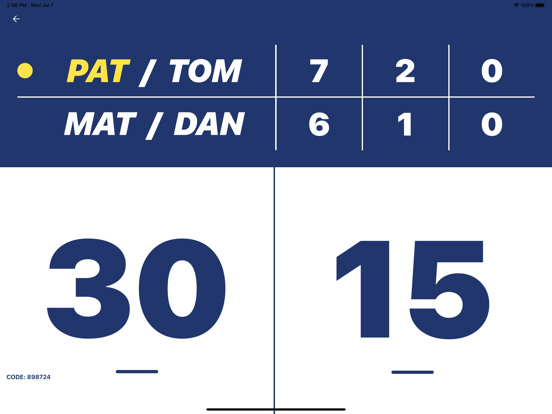 Screenshot #4 pour PadelScoreBoard