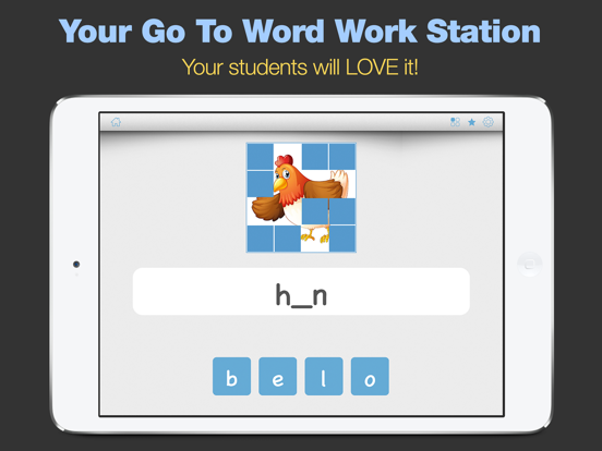 CVC Words - Word Family Games iPad screenshot 5 - Education app