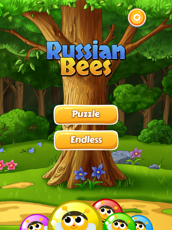 Russian Bees - Bubble Shooter iPad screenshot