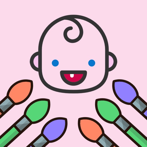 Coloring Book Baby Icon