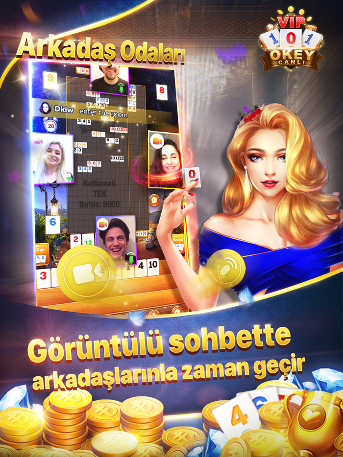 VIP 101 Okey Canlı