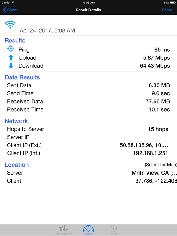 Screenshot #4 for Data Manager - Monitor Data Usage