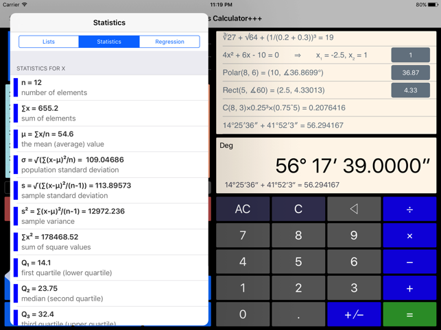 Statistics Calculator+++(圖3)-速報App