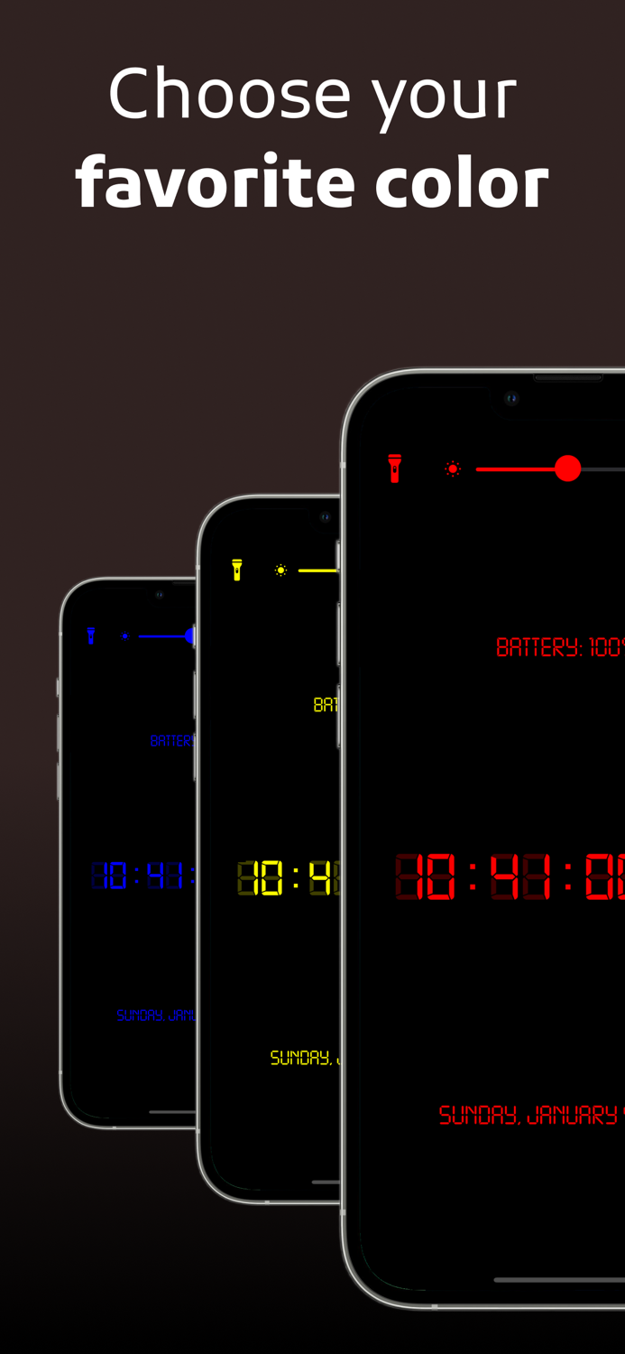 Digital Clock Nightstand Mode