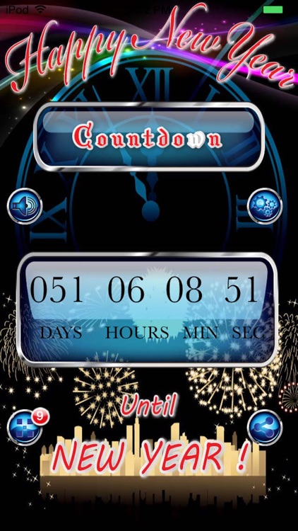 Happy New Year Countdown Begins Pro screenshot-3