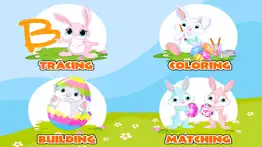 preschool! learning games • easter match & puzzle iphone screenshot 2