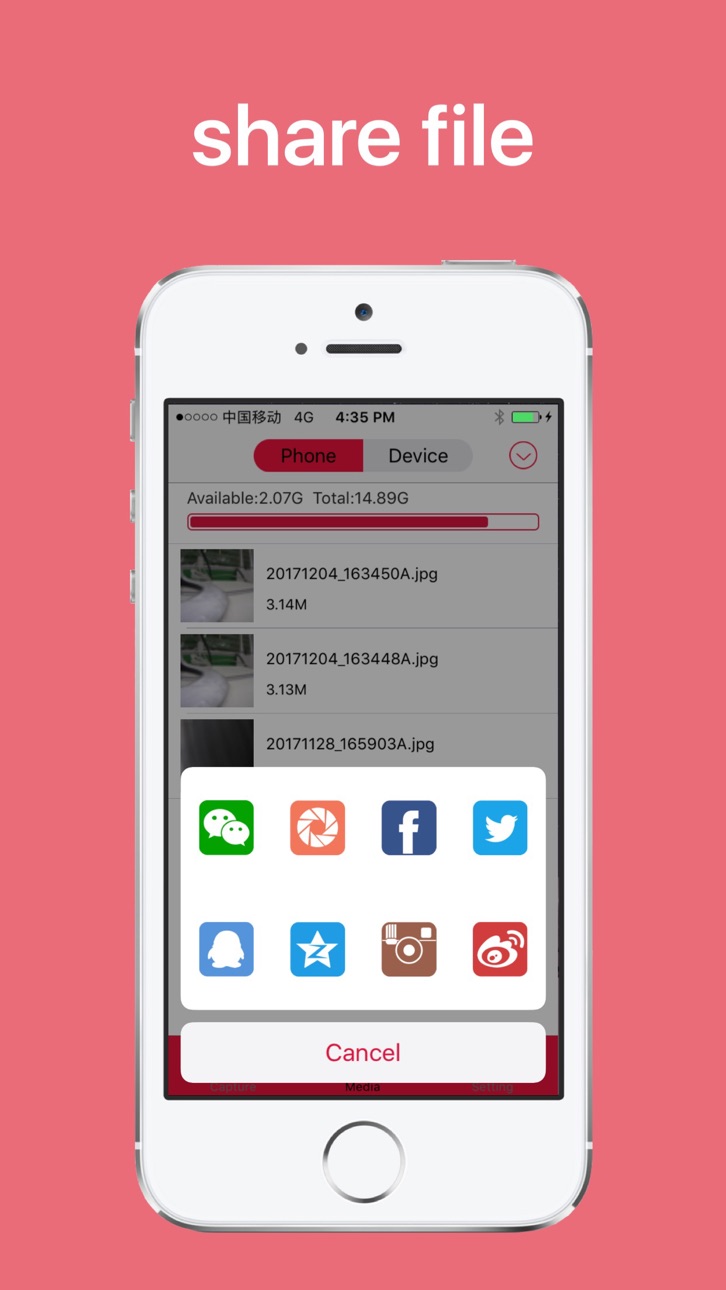 iPhone screenshot