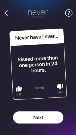 Game screenshot Never Have I Ever Adult... apk