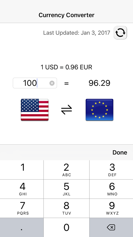 #1. World Currency Converter Tool - Foreign Exchange (iOS) 由: Qi Chen