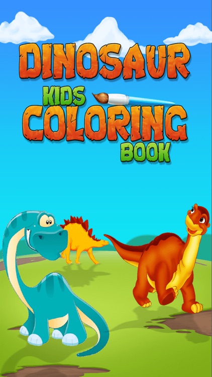 Dinosaurs Kids Coloring Books