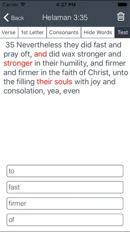 Game screenshot LDS Scripture Power Memorization hack