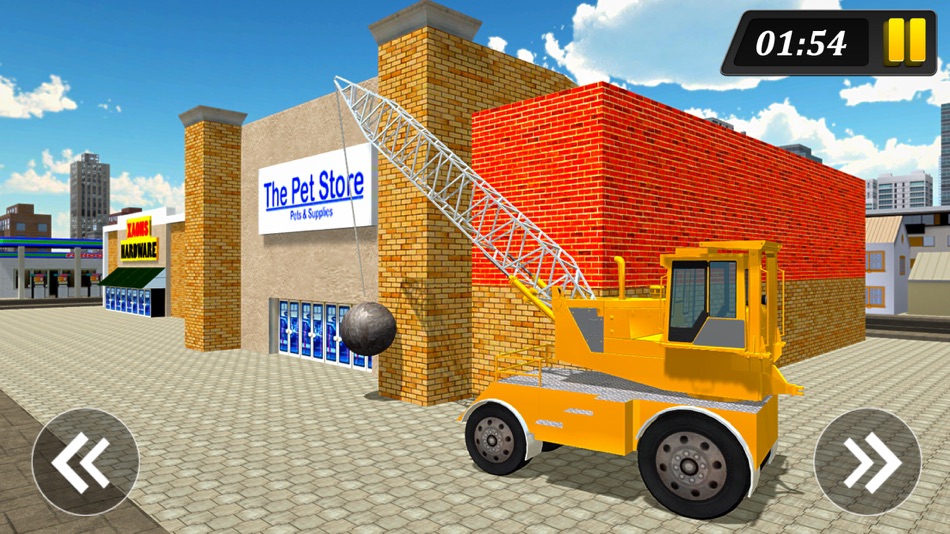 #1. Wrecking Ball Crane Operator & Demolition Sim (iOS) By: Ali Bokhari