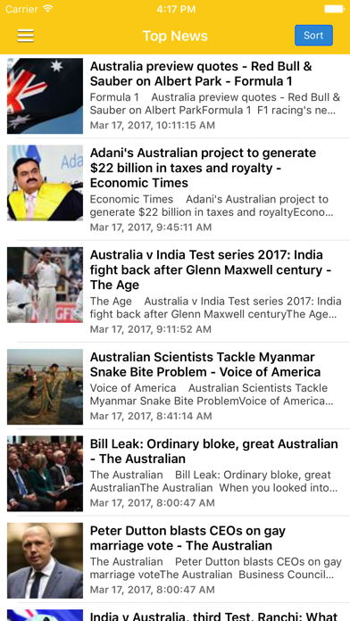 Screenshot #1 pour News Australia - Latest Australian Headlines