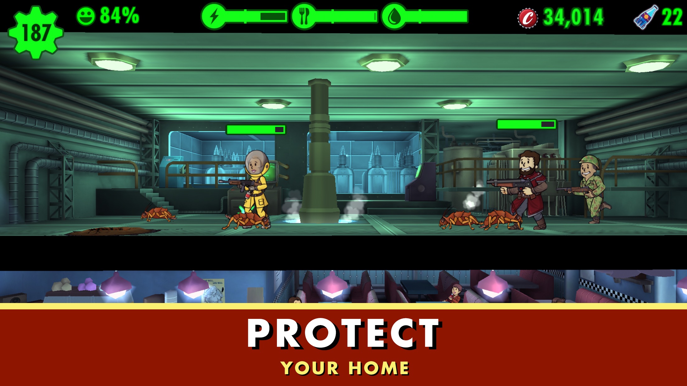 Screenshot do app Fallout Shelter