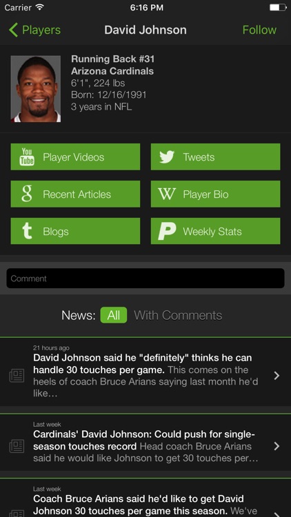 Playerline Fantasy Sports News