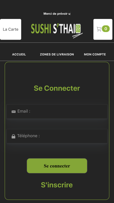 SUSHI S THAI Screenshot