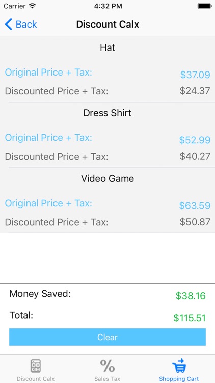Easy Calx: Discounts, Tips, Loans & Paycheck
