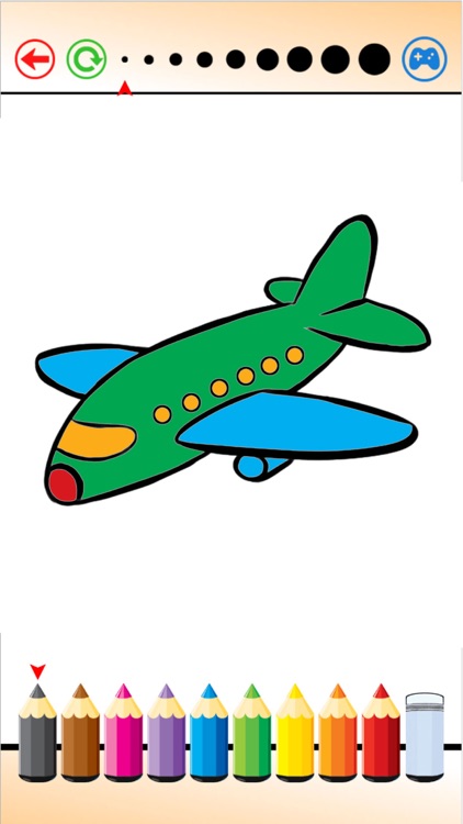 Helicopter Coloring Book - Learn Painting Plane