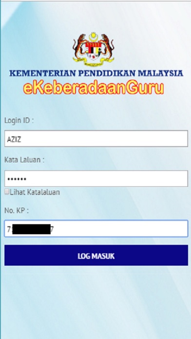 How to cancel & delete eKeberadaanGuru from iphone & ipad 1