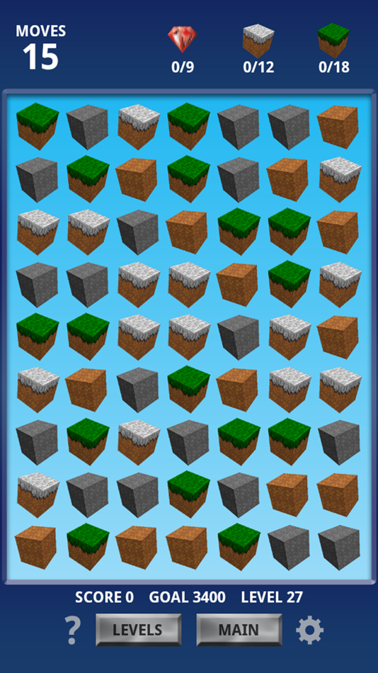 #3. Block Match 3 - A Match 3 Game (iOS) By: Mike Hempfling