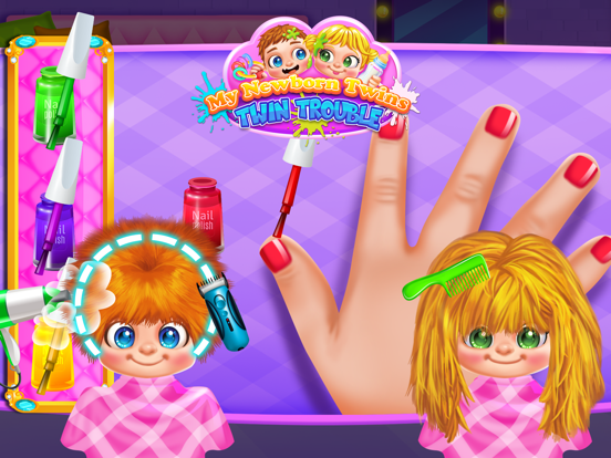My Newborn Twin Trouble iPad screenshot