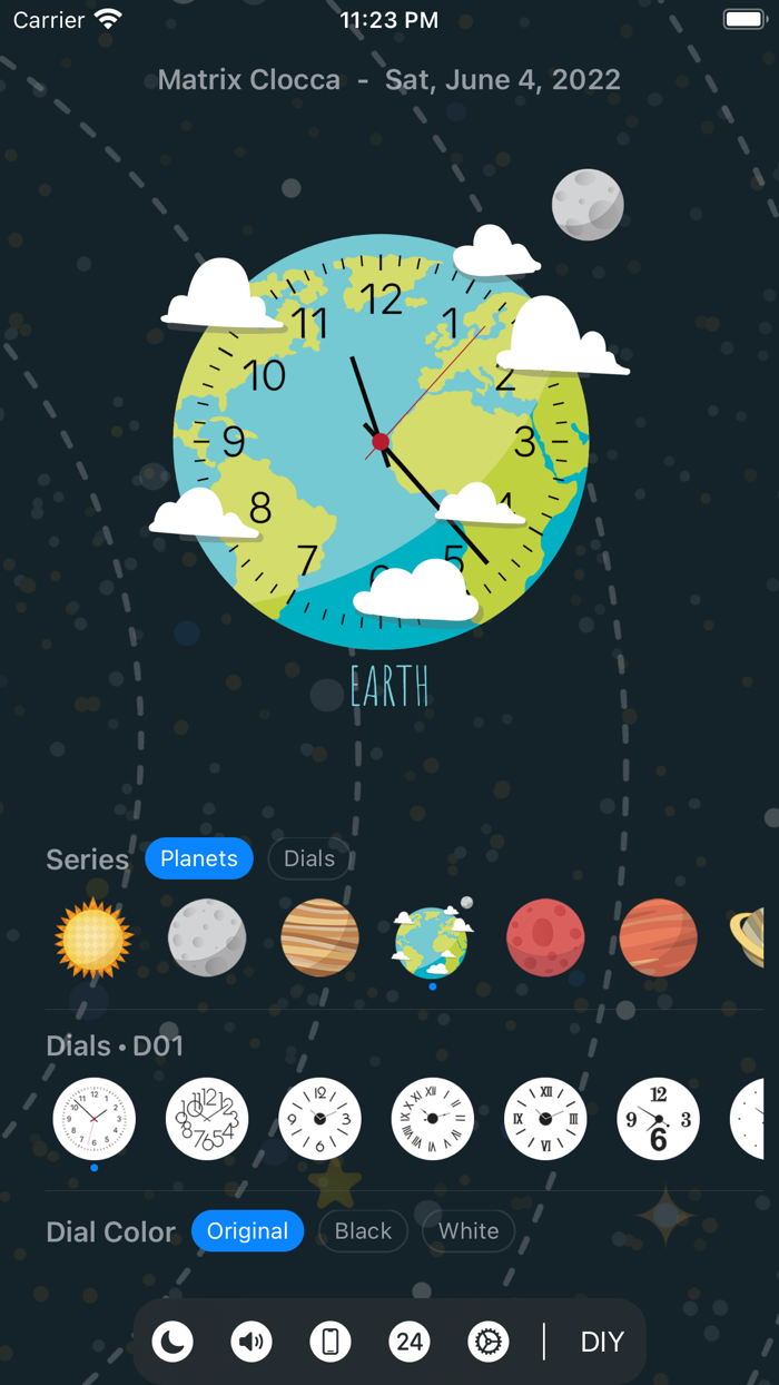 Matrix Clocca - 0 and 1