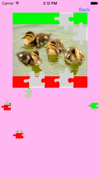 Screenshot #1 pour Ducklings, Goslings Jigsaw Puzzles