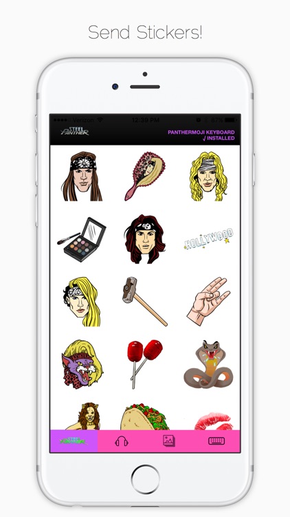 Panthermoji by Steel Panther