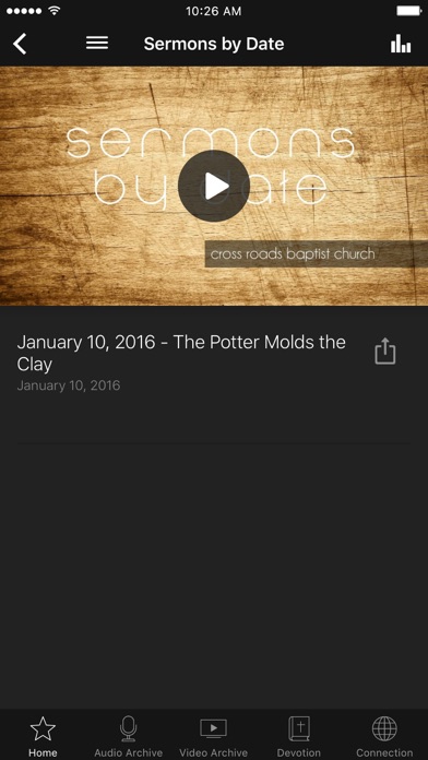 How to cancel & delete Cross Roads Baptist Church App from iphone & ipad 3
