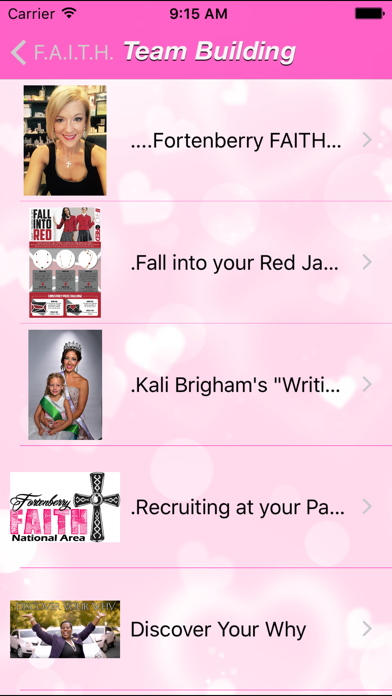 F.A.I.T.H AREA iPhone screenshot 4 - Business app