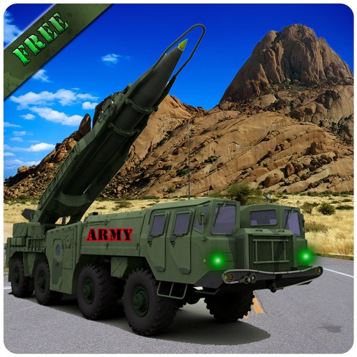 Army Missile Launcher Truck Drive Icon