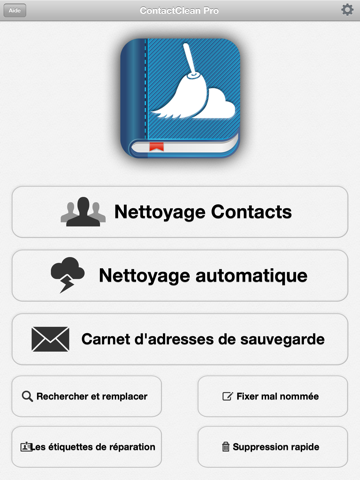 Screenshot #5 pour ContactClean Pro - carnet d'adresses Nettoyage