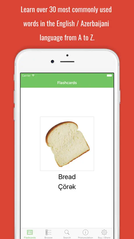 Azerbaijani Flashcards with Pictures Lite