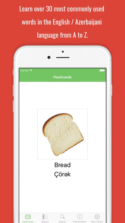 Azerbaijani Flashcards with Pictures Lite screenshot-4