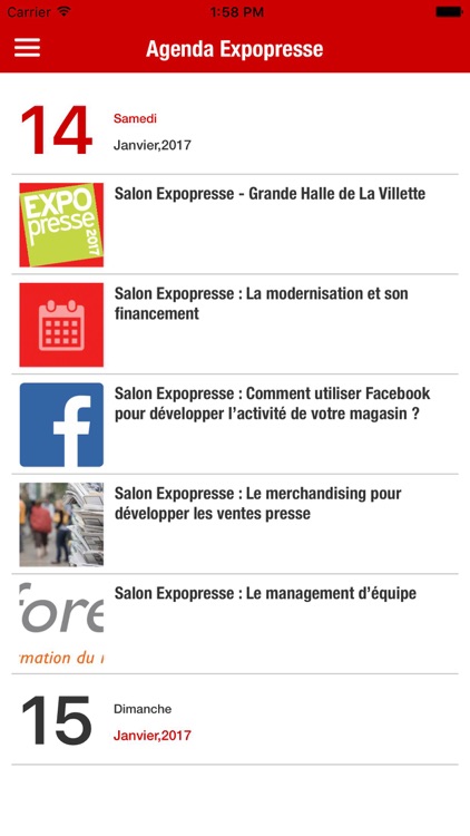 impressions : services Culture Presse et Audiens