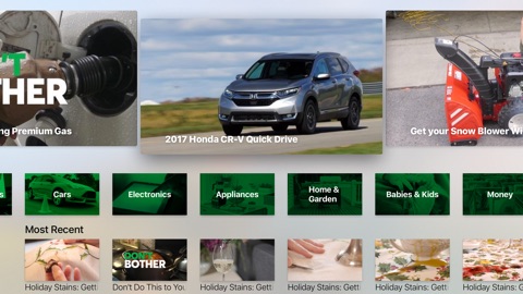 Screenshot #1 for Consumer Reports Video