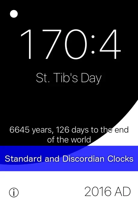 Chaos Clock