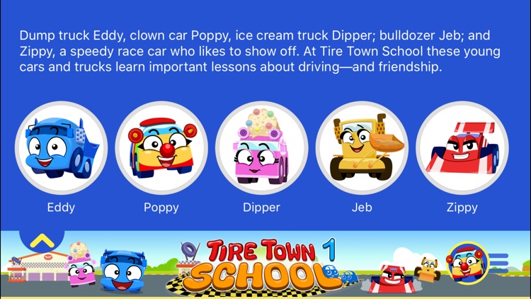 Tire Town School 1 - Little Fox Storybook