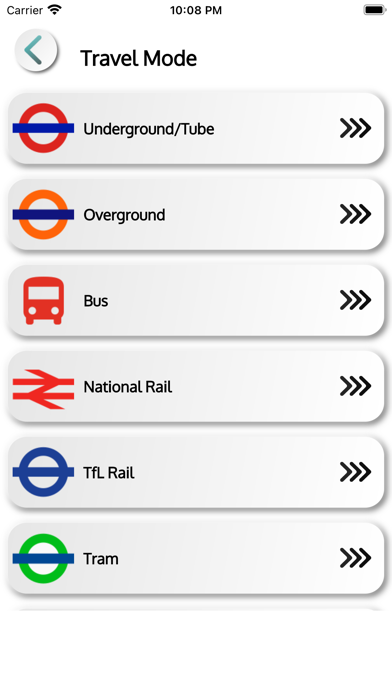 London Tube Map, Tram, DLR TFL Screenshot