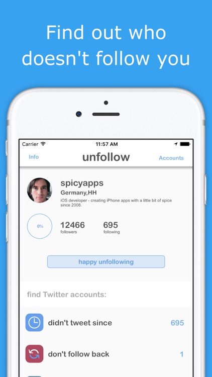 unfollow for Twitter