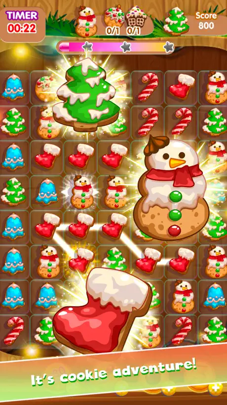 Christmas Winter Mania - Free Match 3 Puzzle