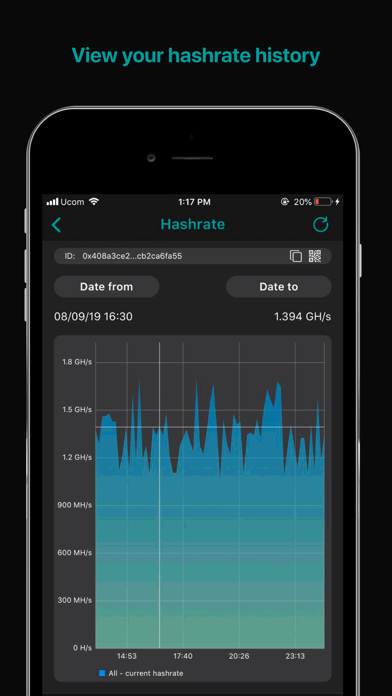 Crypto mining tracker MinerBox Screenshot