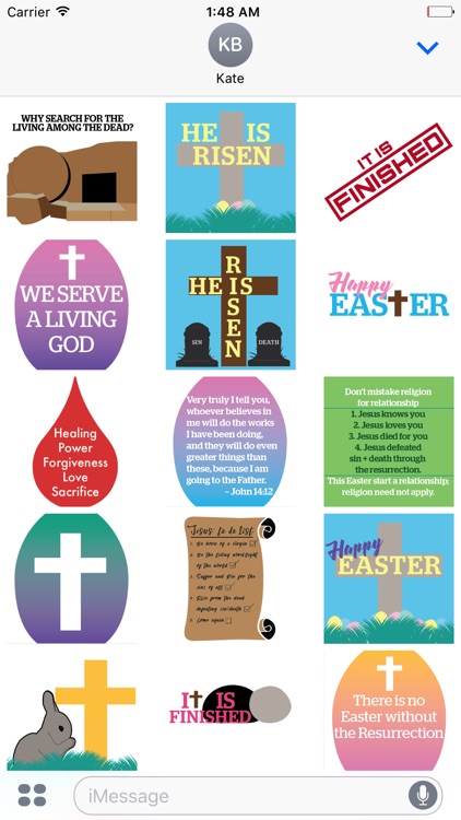 Easter Encouragement Stickers