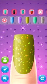 nail salon beauty art spa games for girls screenshot