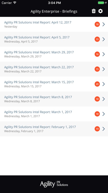 Agility PR Solutions – News Briefs