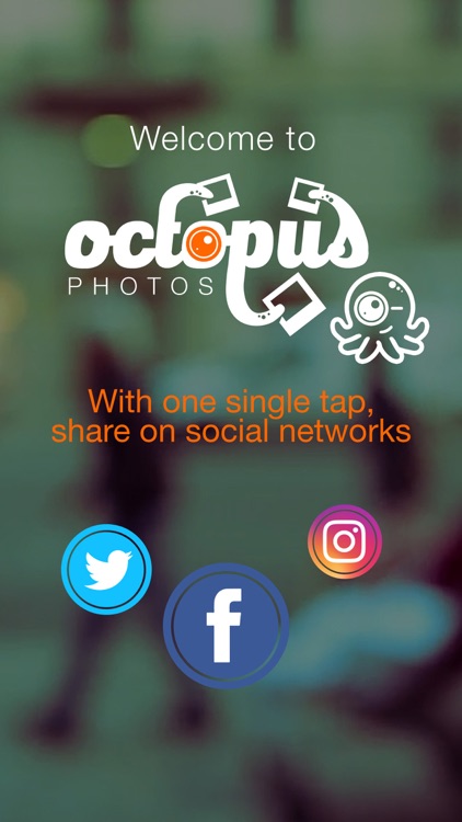 Octopus Photos - Take photo and sort it instantly