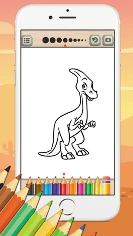 Game screenshot Game For Kids Dinosaur Coloring Book mod apk