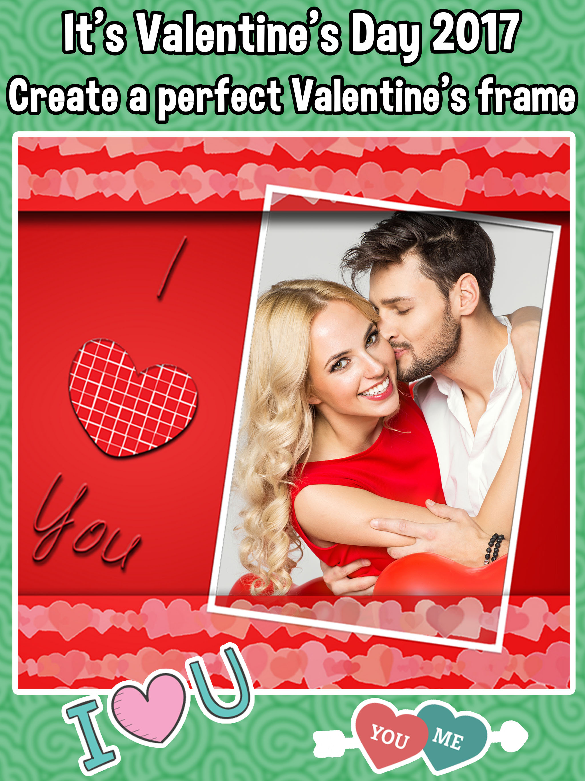 Valentine's Day Frames Photo Collage Editor screenshot 6