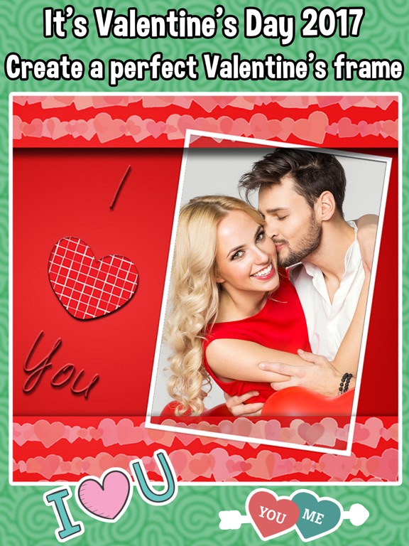 Screenshot #4 pour Valentine's Day Frames Photo Collage Editor
