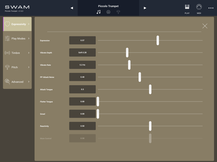 SWAM Piccolo Trumpet
